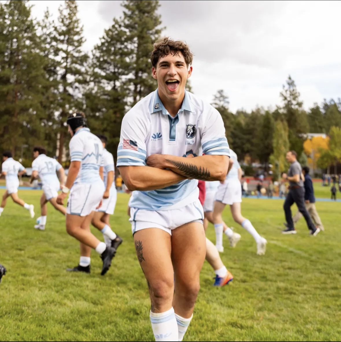 Messing around at Rugby